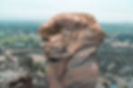 Misery Ridge Trail Smith Rock State Park Oregon monkeyface rock formation slack lining