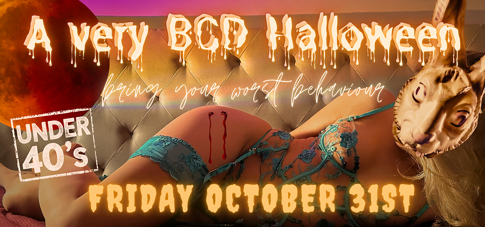 BCD Halloween Play Party & Rave