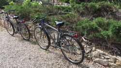 And two bicycles