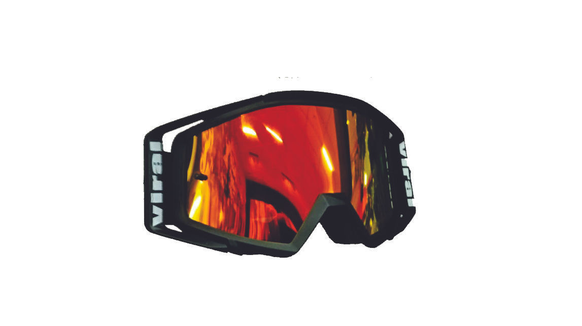 GOGGLES VIRAL COMP SERIES BLK/RED MIRROR