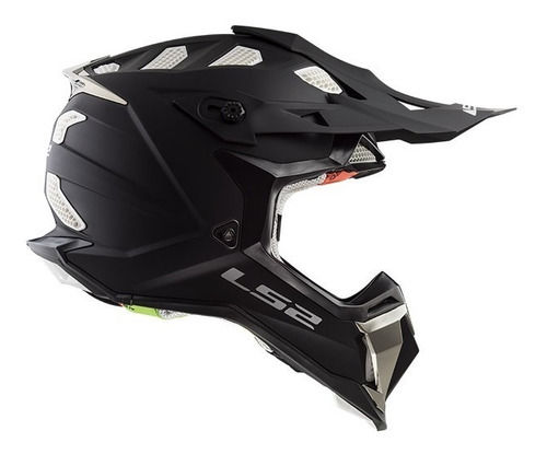Miniatura: CASCO LS2 SUBVERTER MX470 SOLID NGO MATE