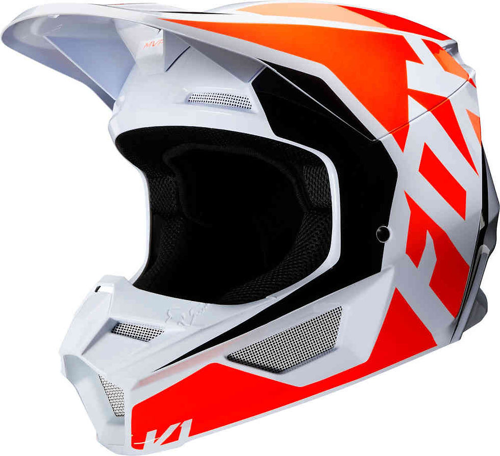 Miniatura: CASCO FOX V1 PRIX NARANJA FLORIDA