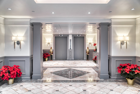 Commercial Lobby Renovation by Jen Contracting in Alexandria, VA - Old Town