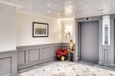 Commercial Lobby Renovation by Jen Contracting in Alexandria, VA - Old Town