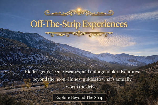 Off the strip activities