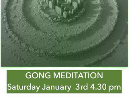 January 2026 Gong Meditation