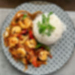 Crevettes à l'ail