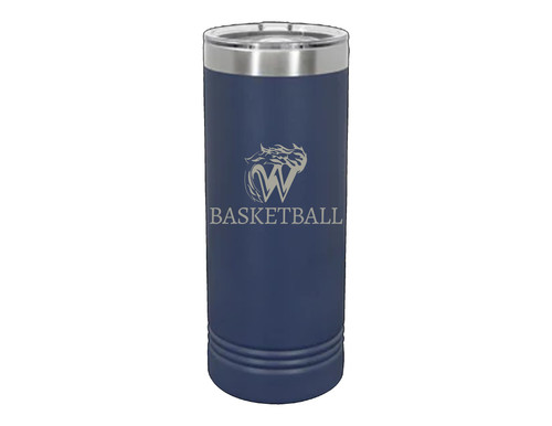 22 oz Skinny Tumbler | Herky Jerk Ranch