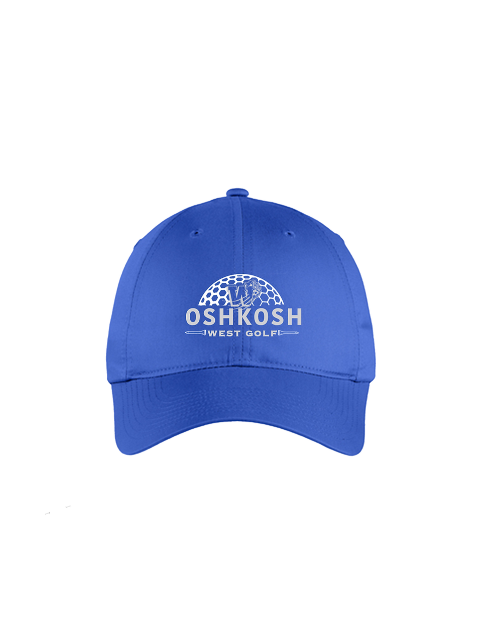 Thumbnail: Blue Nike Adjustable Hat (Embroidered)