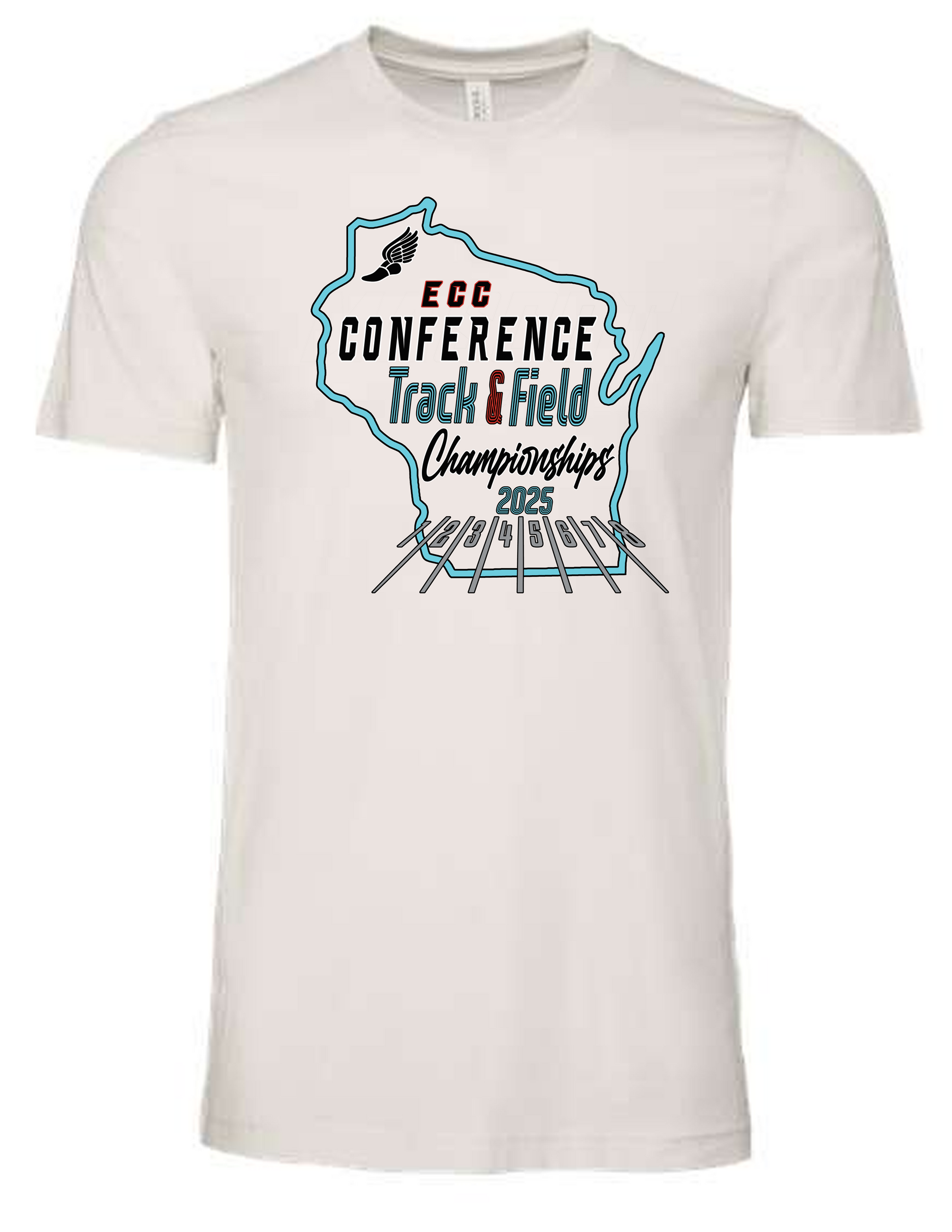 ECC WHITE SOFTSTYLE TEE