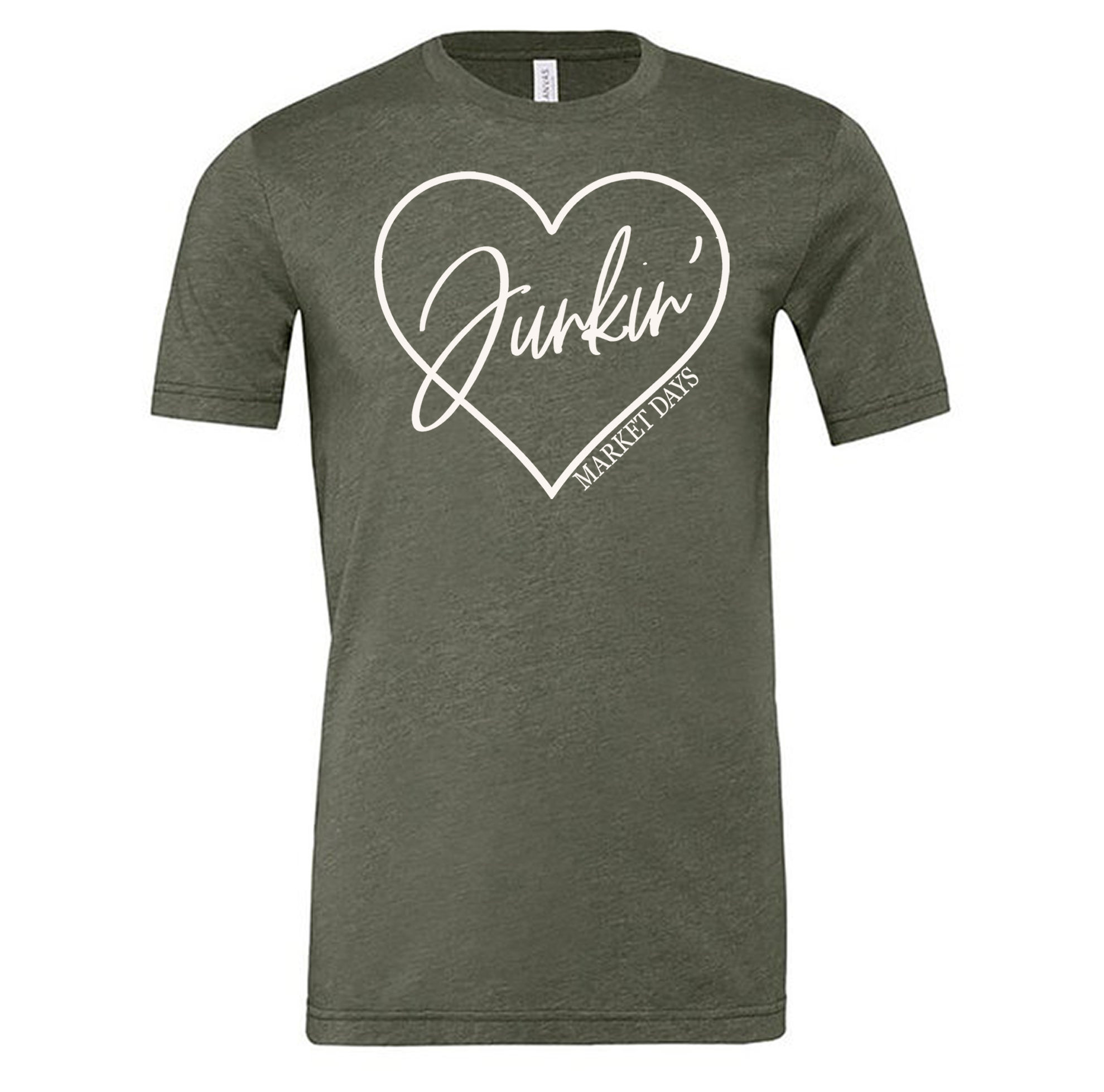 Military Green Bella Canvas Tee