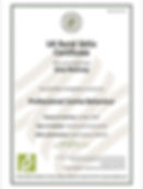 Una's rural skills canine behaviour certificate