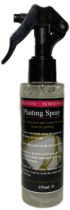 Plaiting spray