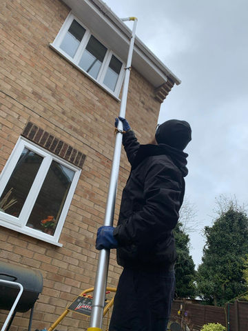 Gutter cleaning