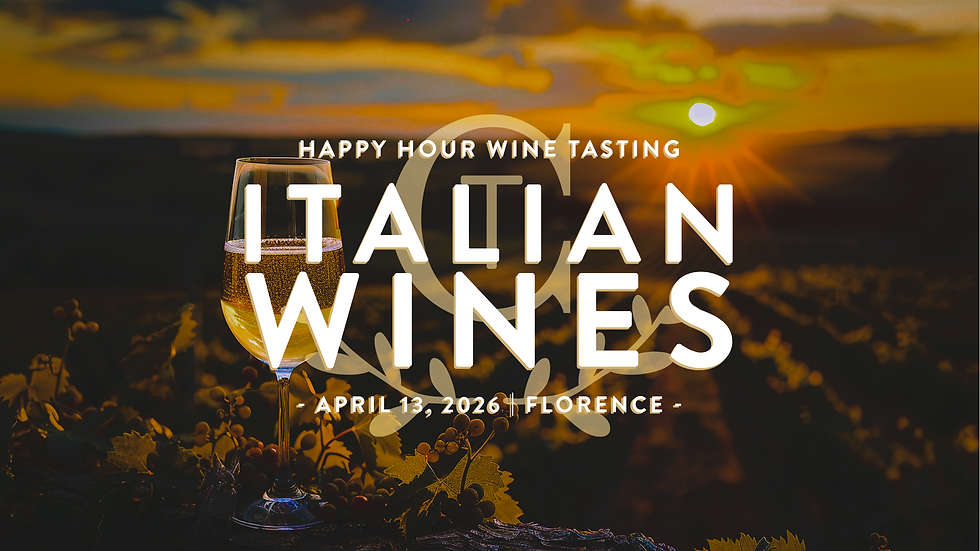Happy Hour Wine Tasting: Italian Wines (Florence)