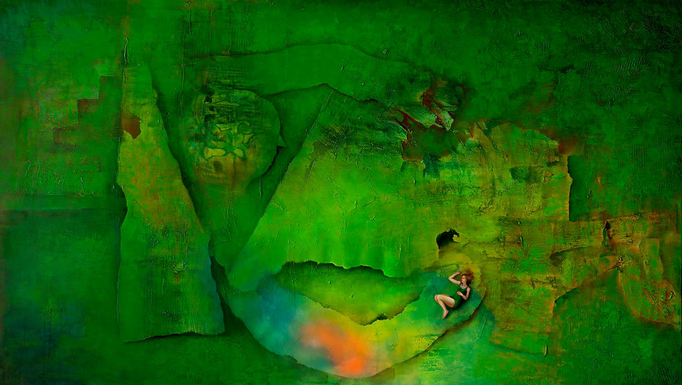 The longing of shrouds | Oil