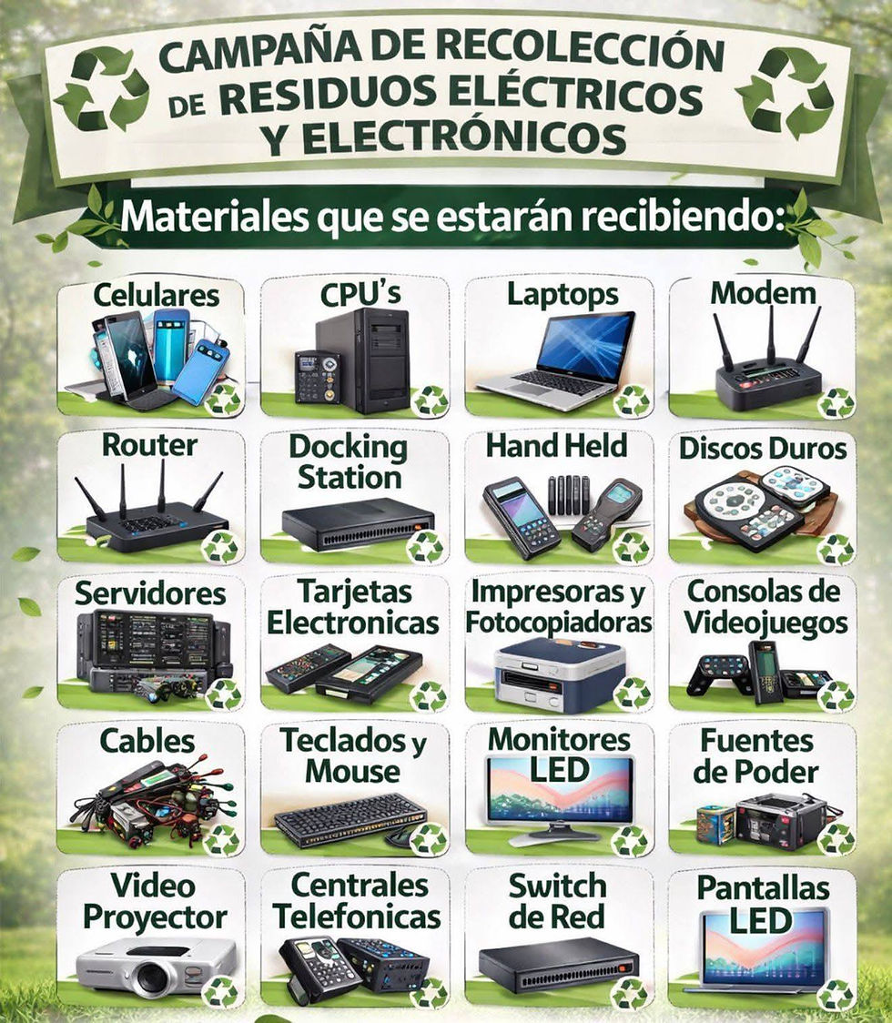 ¿Qué pierde Monteverde si no aprovecha la campaña de reciclaje electrónico?
