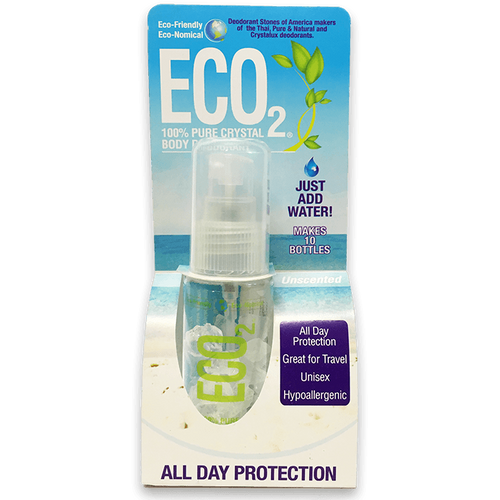 ECO2 Refillable Deodorant Mist Deodorant Stones