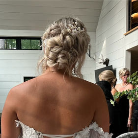 Bride Hairstyle Updo New York Wedding Bridal