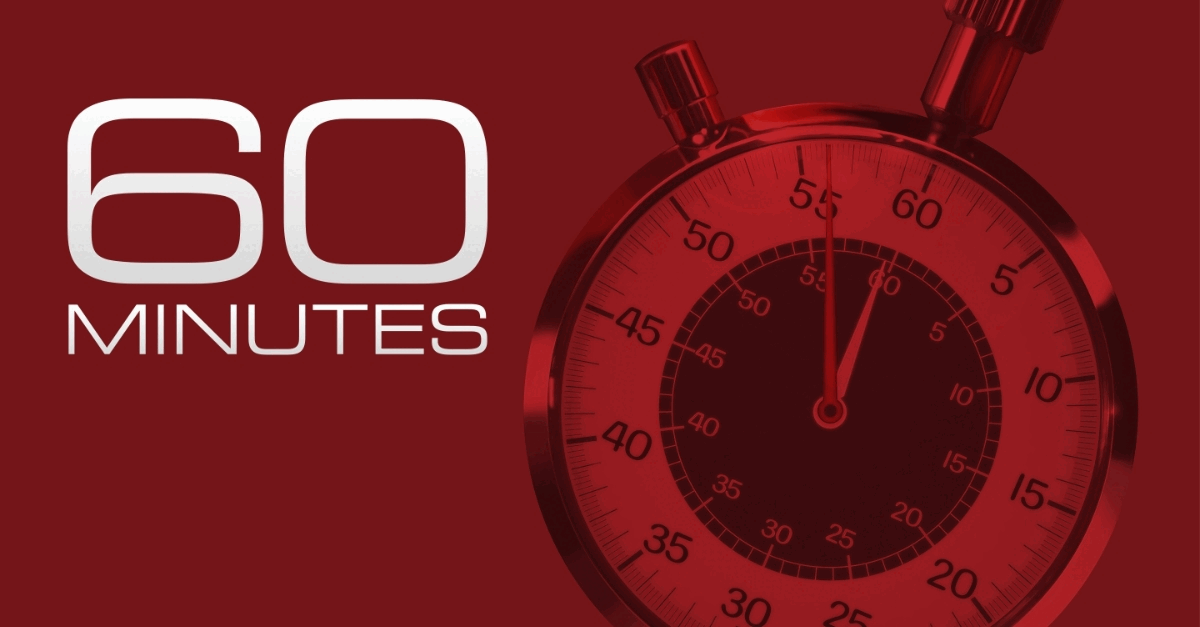 60 Minutes Logo GIF
