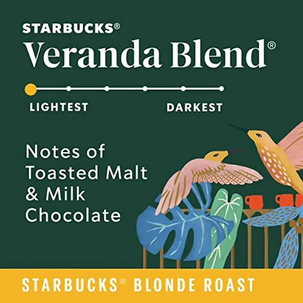 Thumbnail: Starbucks Blonde Roast Whole Bean Coffee — Veranda Blend — 100% Arabica — 1 Bag