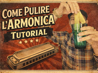 Metodo Classico per Pulire l'armonica I Armonica Blues Tutorial