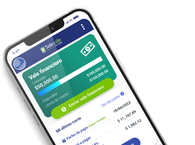 Vales de dinero Salevale® Lo Vale