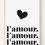 Miniature : Poster L'amour, l'amour, l'amour.