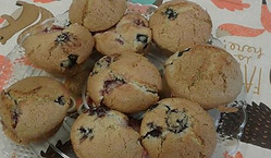 Gluten free mix berry muffins