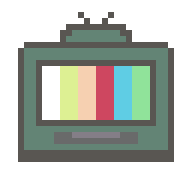CRT Pixel Sprite