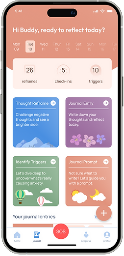 Dr. Muse Journal Screen
