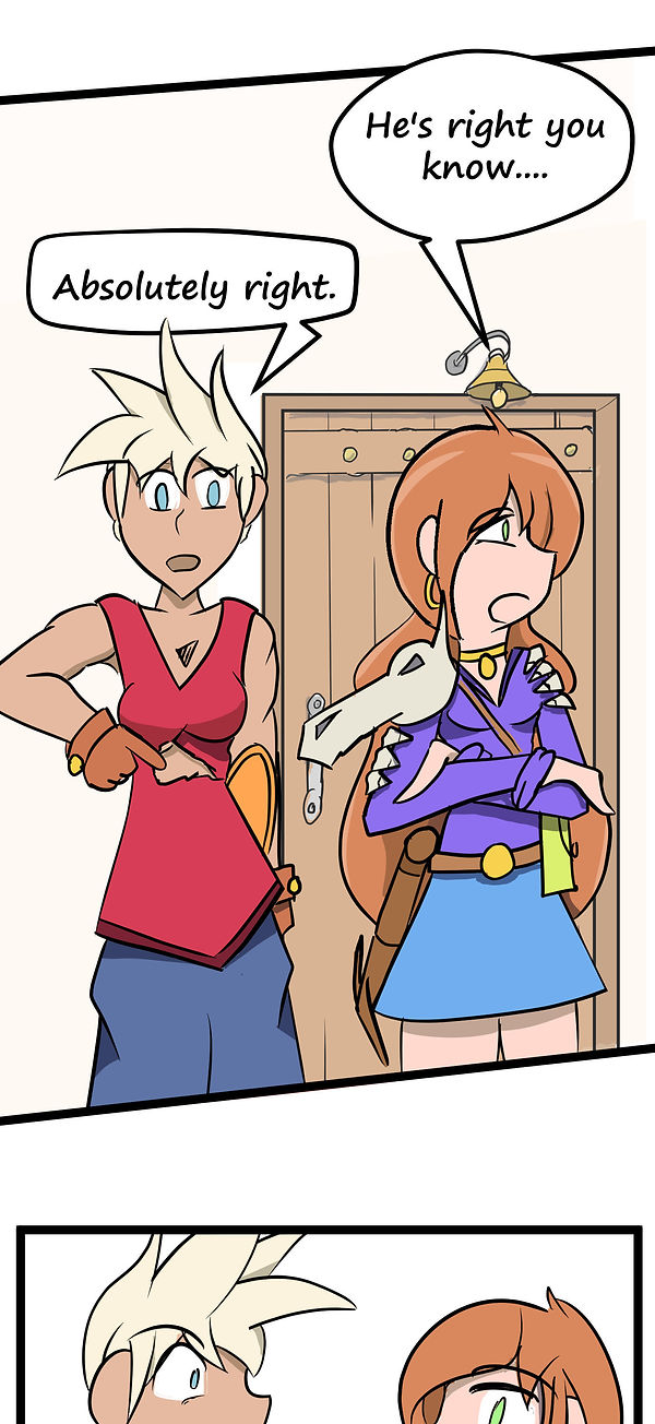 They agree with the quest giver