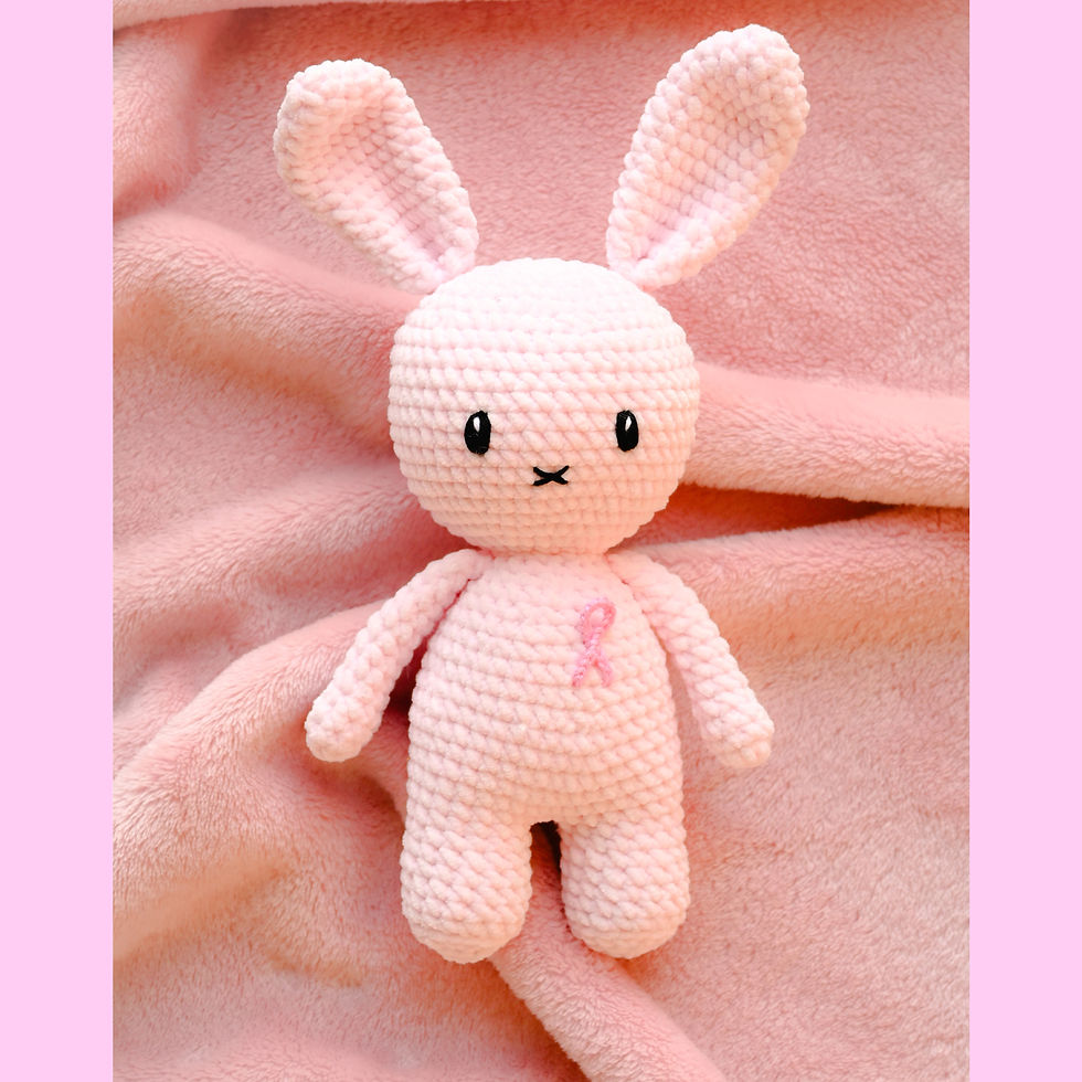 Miniature : Lapin rose 