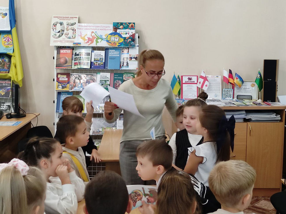 Чарівний світ казок: незабутній урок у бібліотеці коледжу