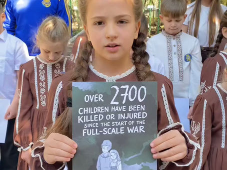 Учні 3 класу взяли участь у марафоні «Єдиний світ»