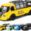 Thumbnail: Volkswagen Classic Bus Transporter Die-Cast Model Toy with Pull Back Action
