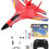 Thumbnail: Wireless Fighter Jet Airplane Toy With Remote Control And Rechargeable Battery