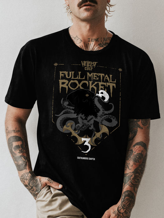 Evénement Full Metal Rocket 3 - T-shirt Homme pour l'association Southlanders Hellfest Cult Concert Metal