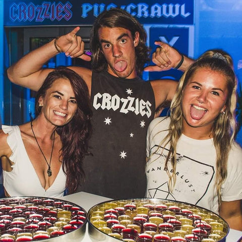 Crozzies Open Bar PubCrawl BarCrawl Split Nightlife Club305ad Summer2022 