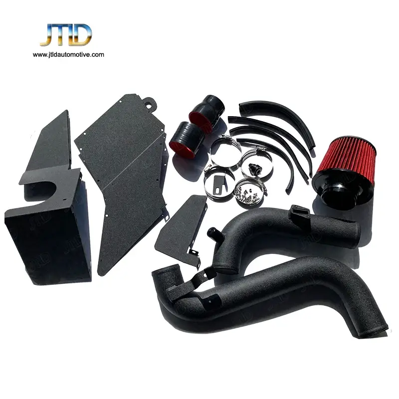 Thumbnail: JTLD High Performance Black Cold Air Intake 2006-2008 MK6 GOLF R Audi A3