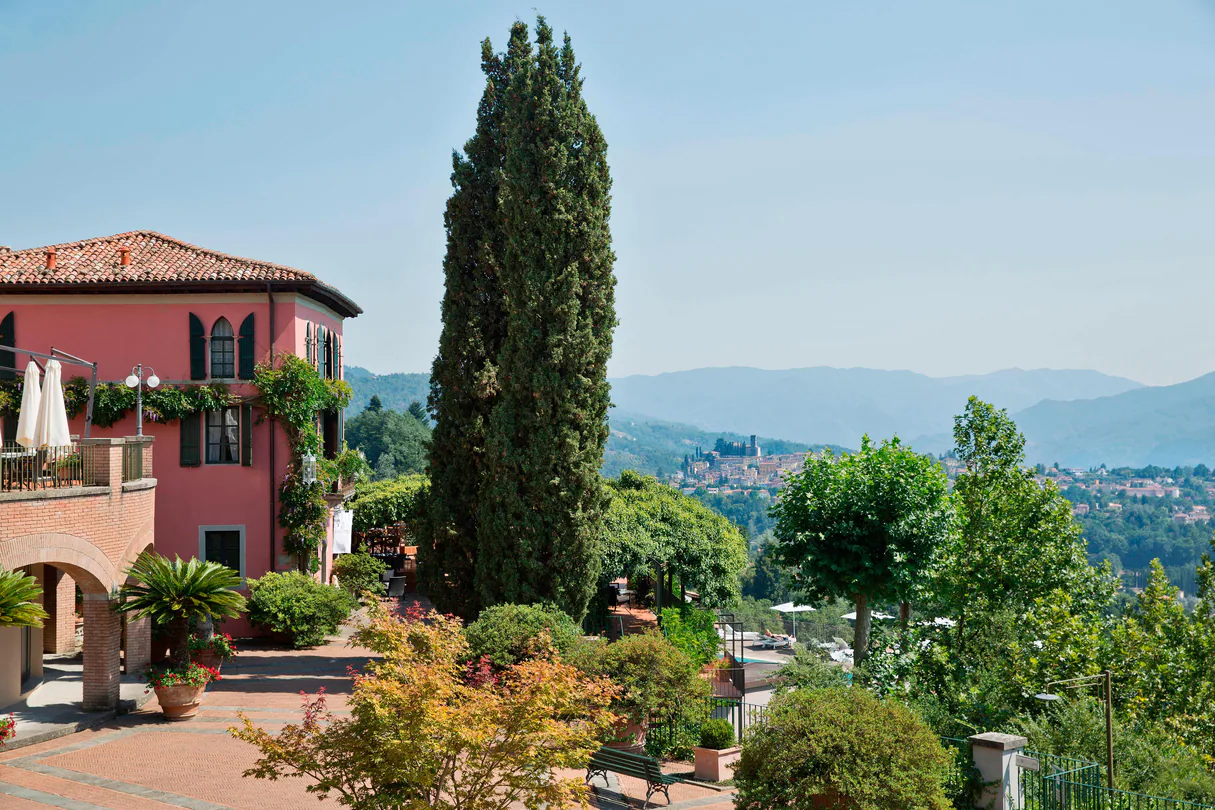 Beautiful Tuscan grounds at Renaissance Tuscany Il Ciocco Resort & Spa