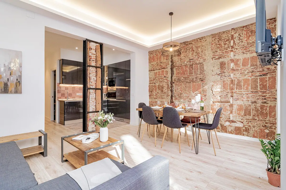 Clean and chic Airbnb in the Malasana neighborhood in Madrid