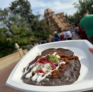 Festival of the Holidays tamal from Mexico in Epcot