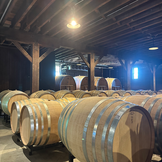 Touring the wine making process at Trefethen