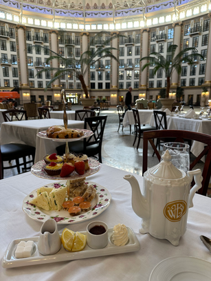 Afternoon Tea in French Lick, Indiana