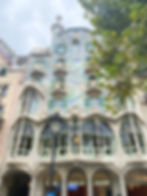 Iconic architecture of Casa Batlló