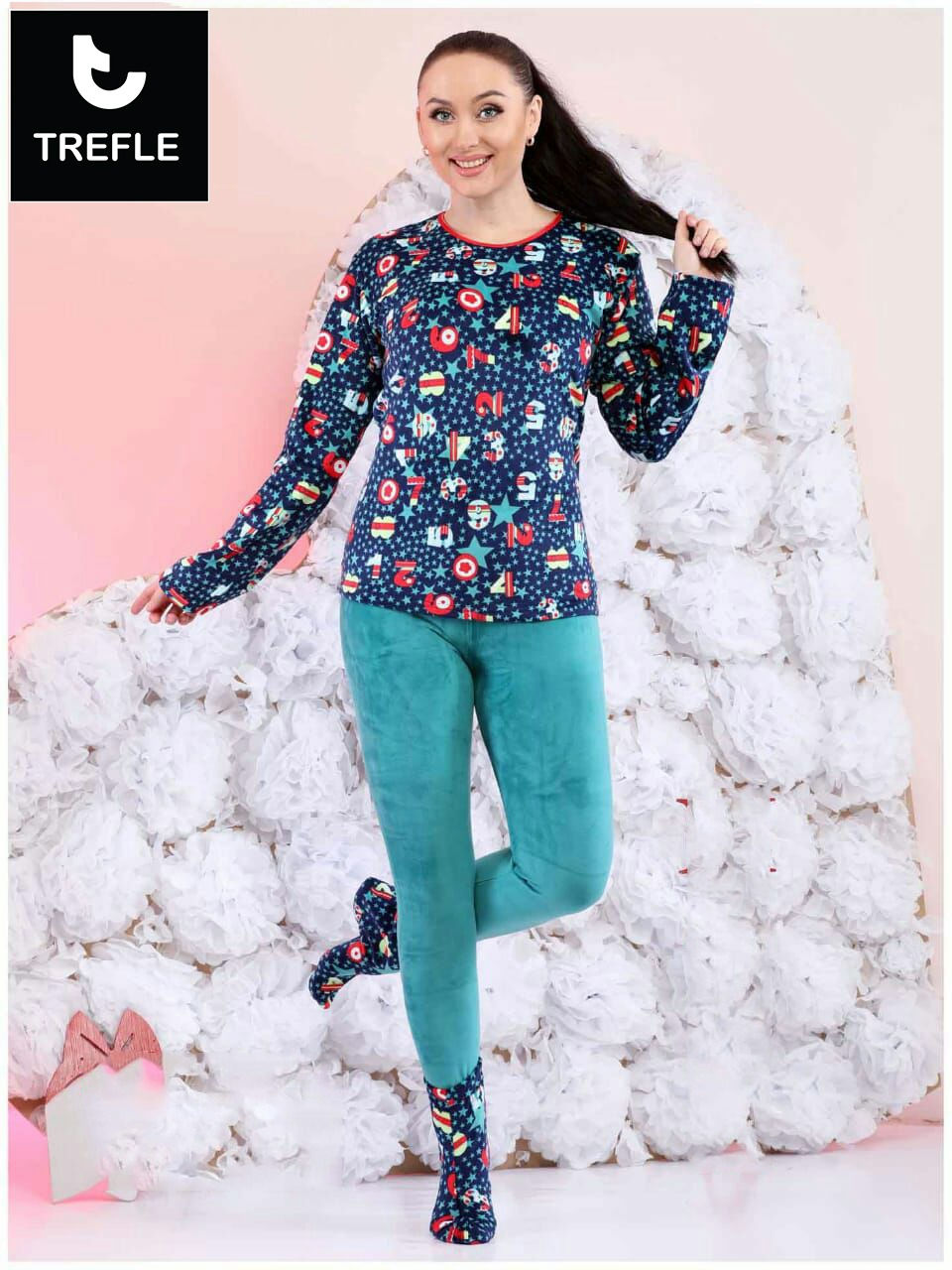 Thumbnail: pyjamas Dafaya 2 pieces colors