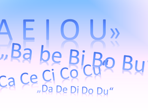 Die Melodie der Buchstaben