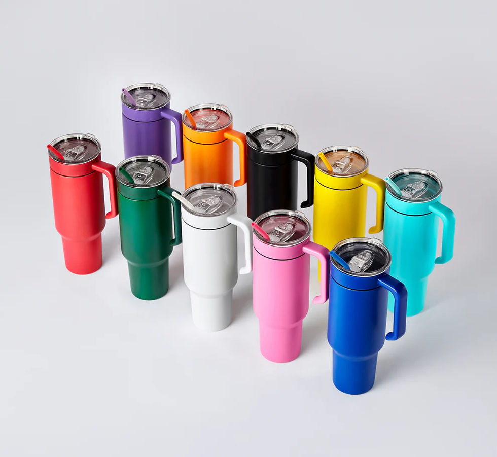 Thumbnail: 40oz Powder Coated Tumbler 