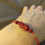 Thumbnail: Feng shui pixiu cinnabar bracelet 